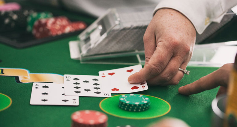 Casino-Themed Convention Booths